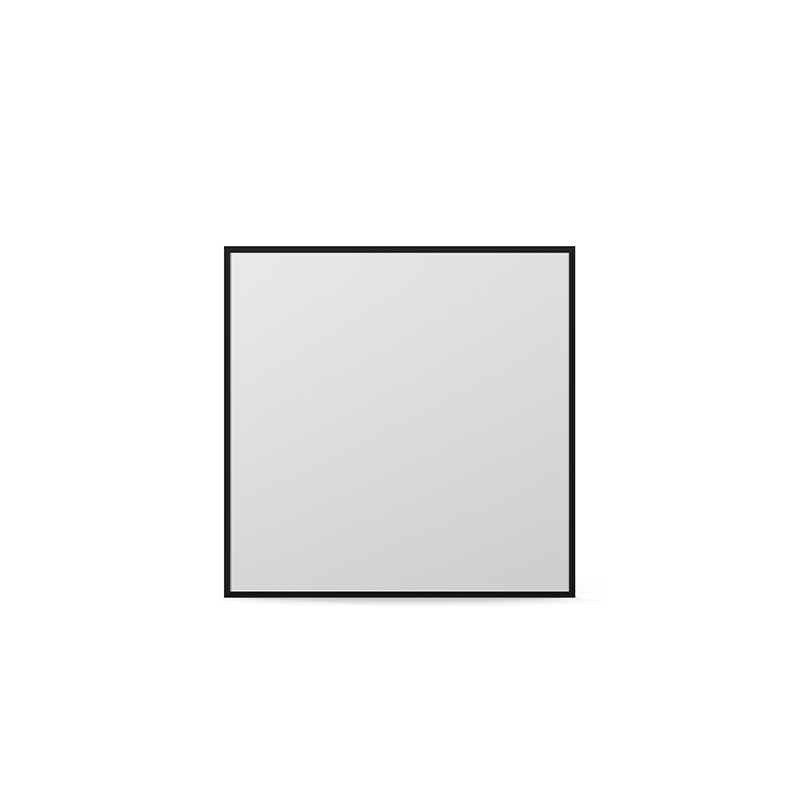 Cube speil-firkantet-830ES-sort-englesson-svensk-vegghengt speil-klassisk design-et hjem