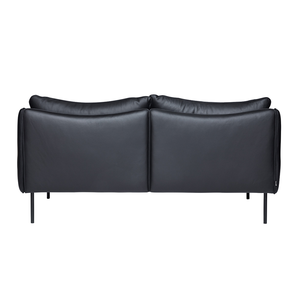 Tiki 2-seter i Elmosoft Black og Matte Black fra Fogia