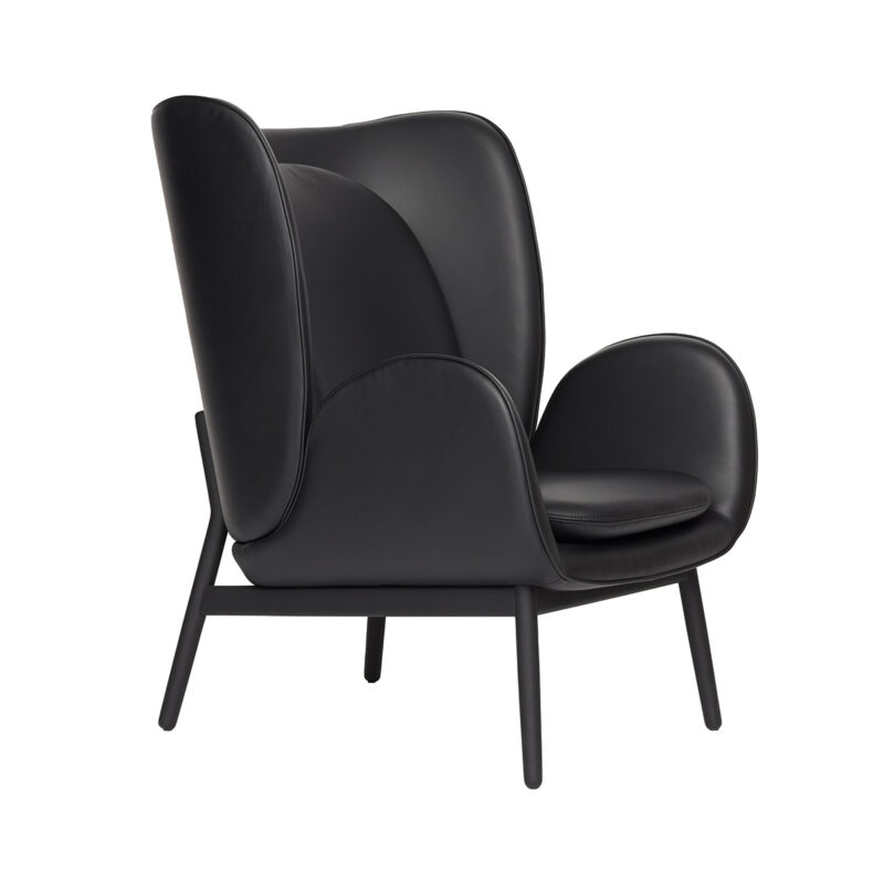 Enclose i Elmsoft Black skinn fra Fogia