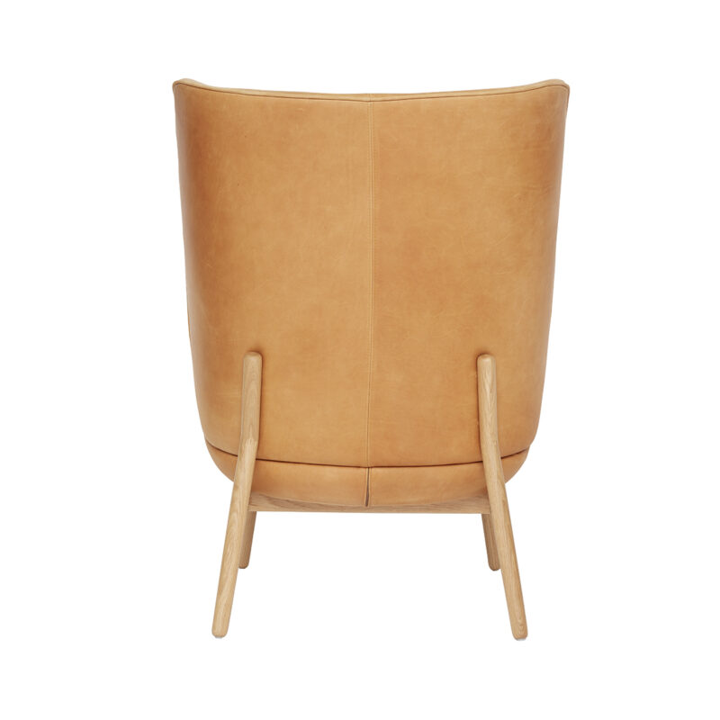 Enclose i Vintage Cognac skinn fra Fogia
