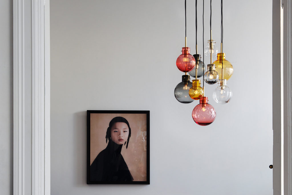 Krystallkule fra Hadeland Glassverk