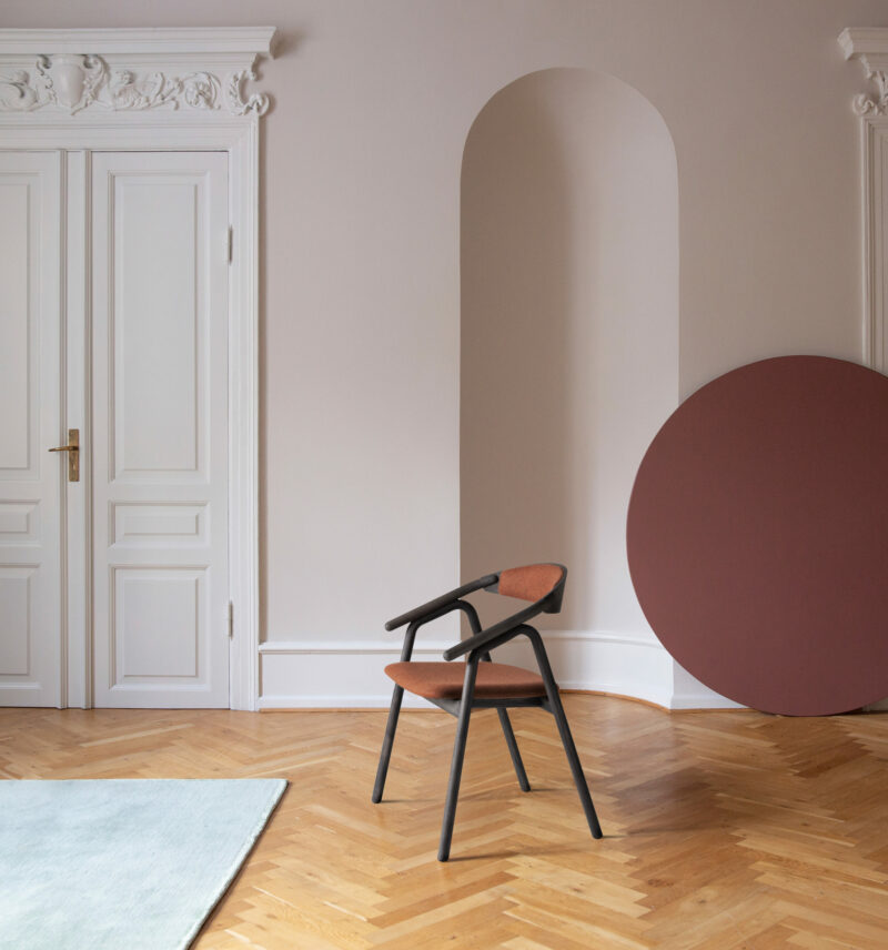 VEIFA Spisestol | Wooly Brick - Bilde 3