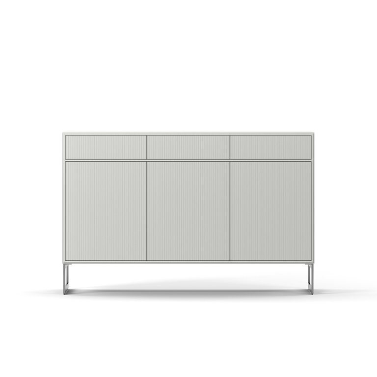 6712DB-Line kommode-Tre skuffer og tre skapdører-hvit-englesson-et hjem-klassiske møbler