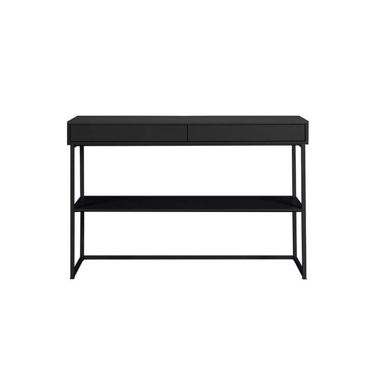 815ES-Cube avlastningsbord-to skuffer-grå-englesson-et hjem-klassiske møbler