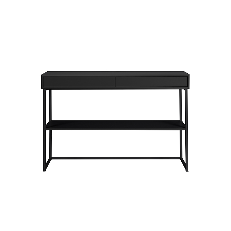 815ES-Cube avlastningsbord-to skuffer-grå-englesson-et hjem-klassiske møbler