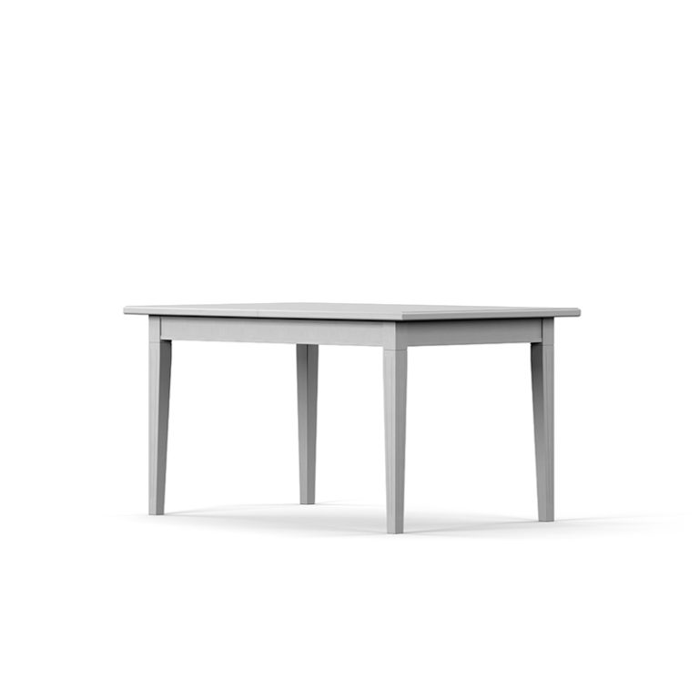 583WW-Stockholm spisebord-140 cm-1 ileggsplate-hvitvasket-englesson-klassisk møbel-bord-et hjem-1