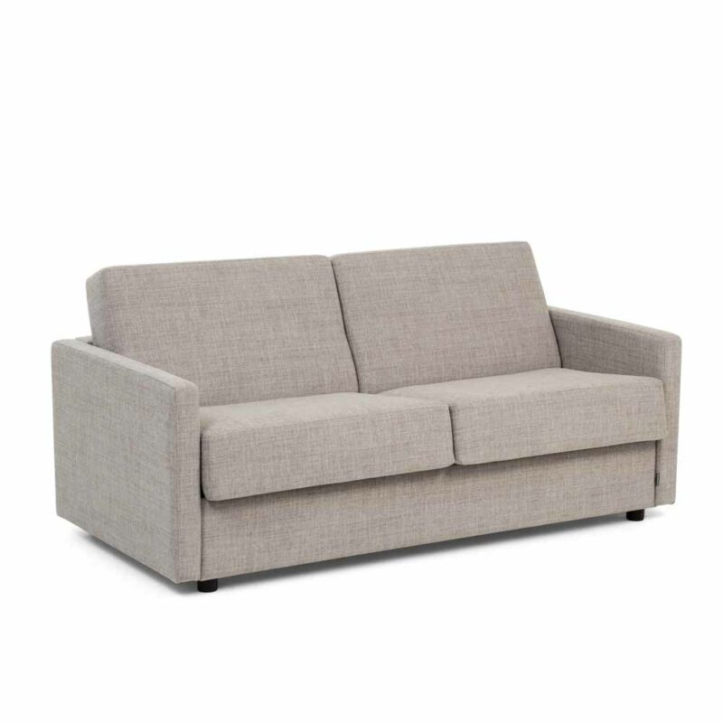 BEDinside sovesofa 140 fra Hovden, produktbilde av sovesofa i tekstilet Cortina light grey 203
