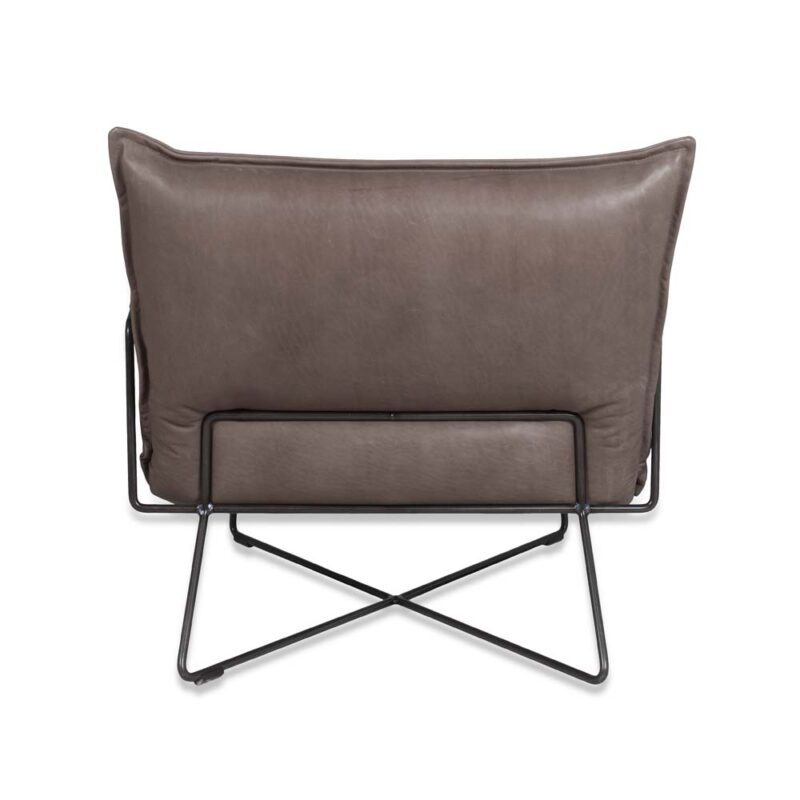 Earl XS med arm lounge stol fra Jess design, stol vist bak