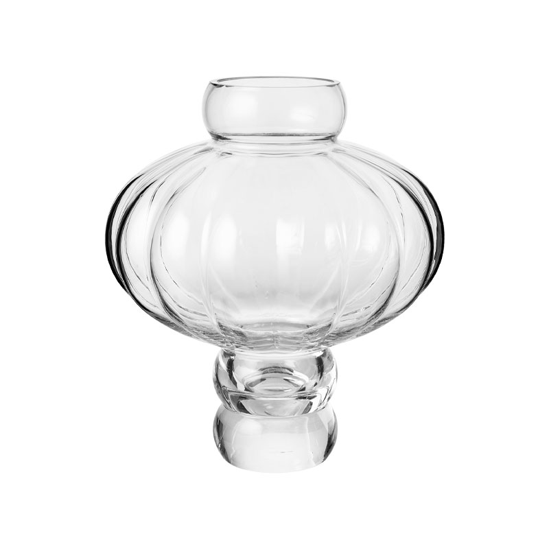 Balloon. vase 03 med klart glass fra LOUISE ROE