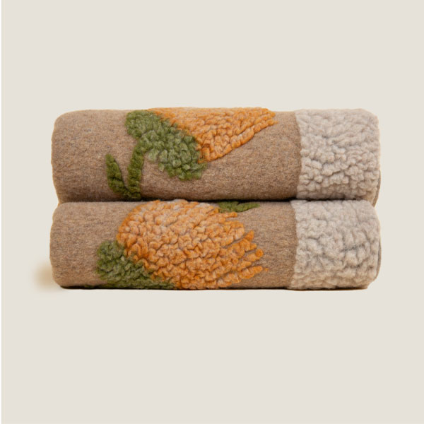 Fane Salmone | Ullpledd fra Frati Home