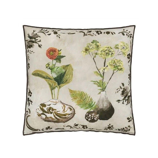 Kawana Linen Sepia pute fra Designers Guild