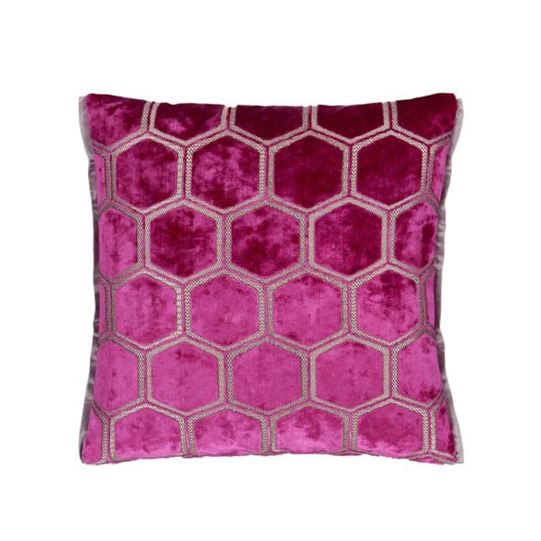 Manipur Fuchsia pute fra Designers Guild