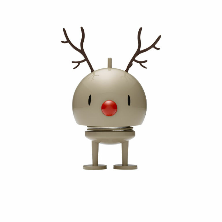 Hoptimist reinsdyr i beige