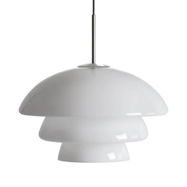 Arkivlampe fra Hadeland Glassverk i XL i hvit.