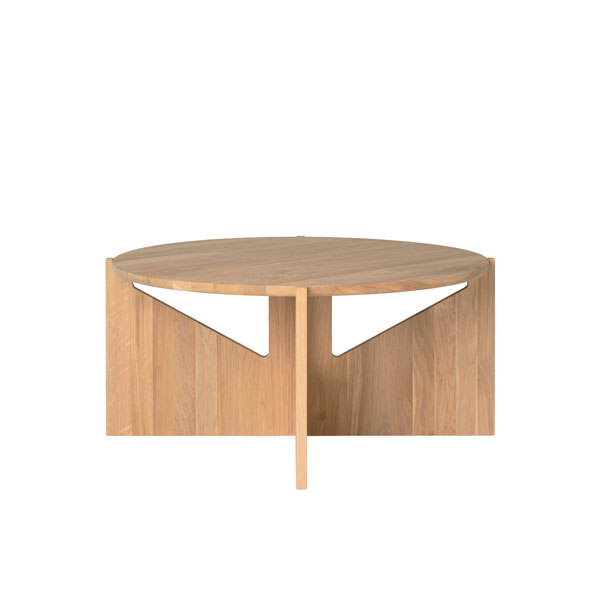 Simple table XL Ø.78 I lakkert eik fra Kristina Dam Studio