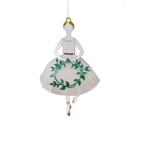 Ballerina i gull fra jette Frölich Design