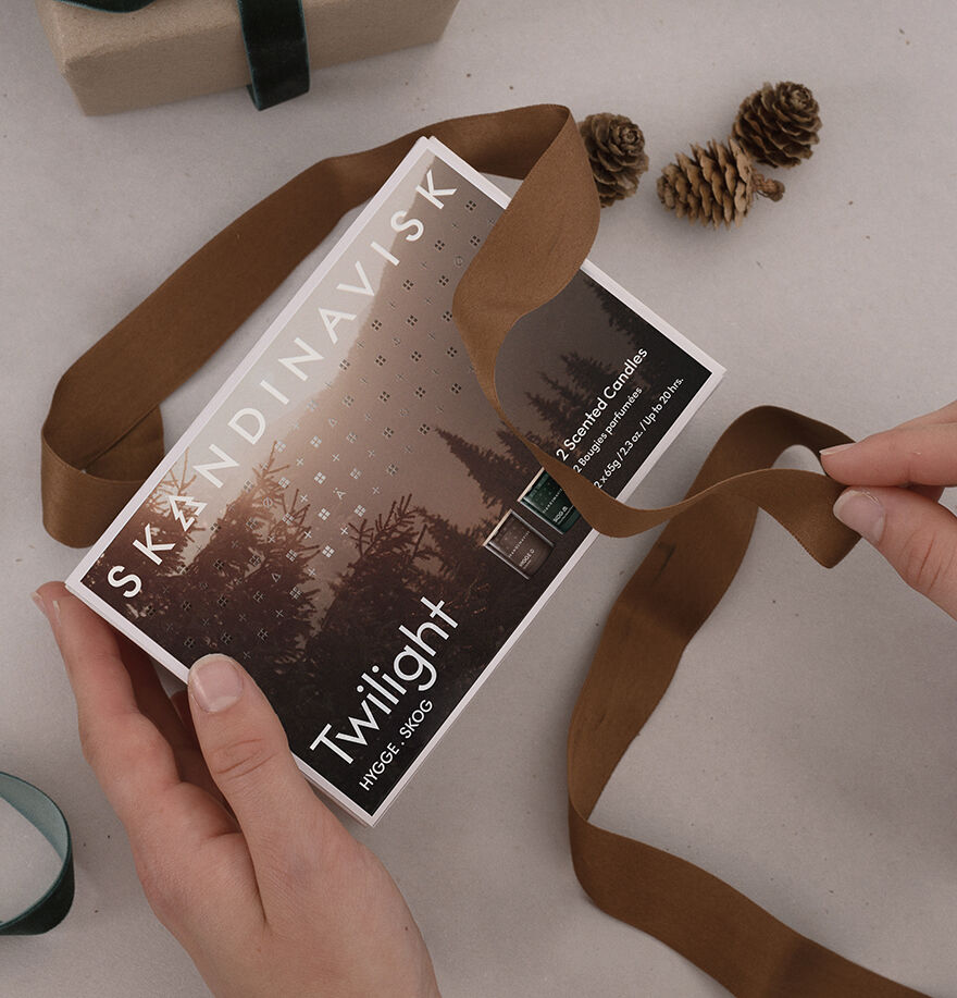 Gavesett | Twilight Skog og Hygge duftlys fra Skandinavisk