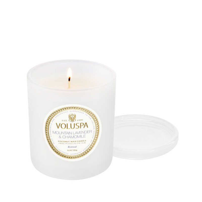 Voluspa duftlys i duften Mountain lavender