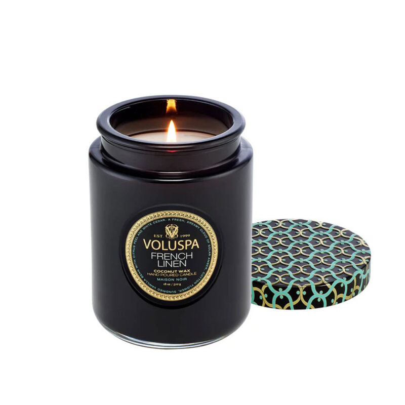 Voluspa duftlys i duften French linen