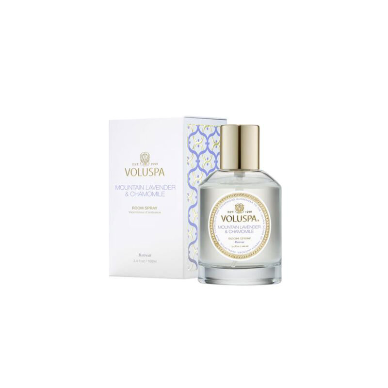 Voluspa romspray i duften Mountain lavender