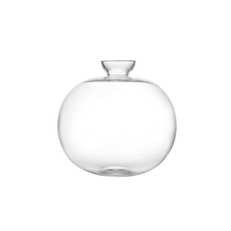 Avo vase i klart munnblåst glass fra Blomus
