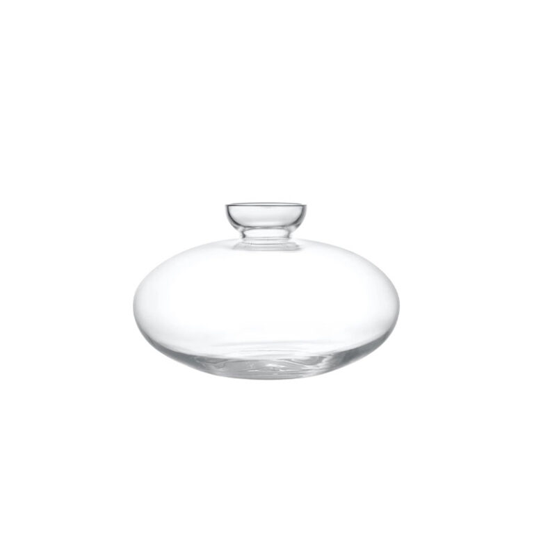 Avo vase i klart munnblåst glass fra Blomus