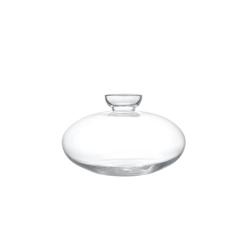 Avo vase i klart munnblåst glass fra Blomus