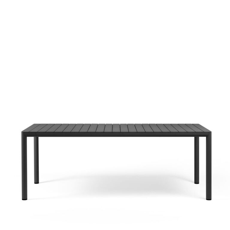 Tevere 210 i farge antracite spisebord fra Nardi er et uttrekkbart utendørsbord. Fås hos Et hjem
