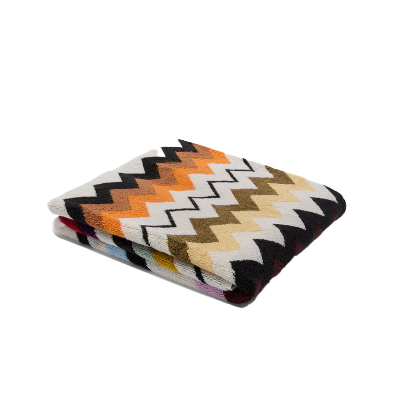 Murrina farge 100 håndkle med sikk sakk mønster fra missoni home