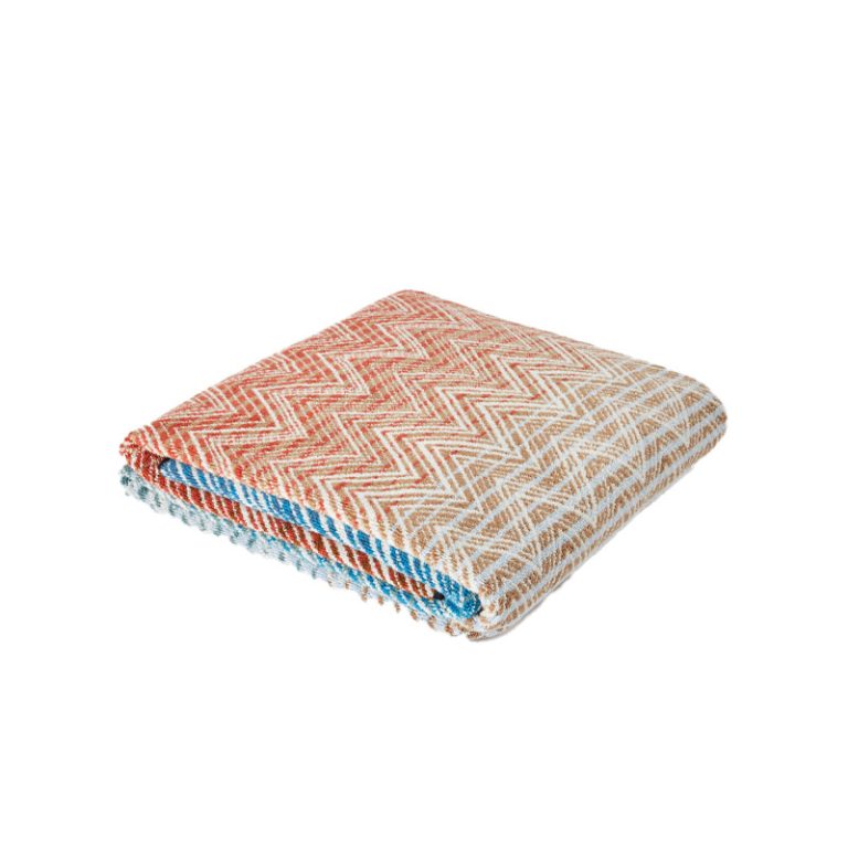Stone håndkle i farge 100 med sikk sakk mønster fra Missoni