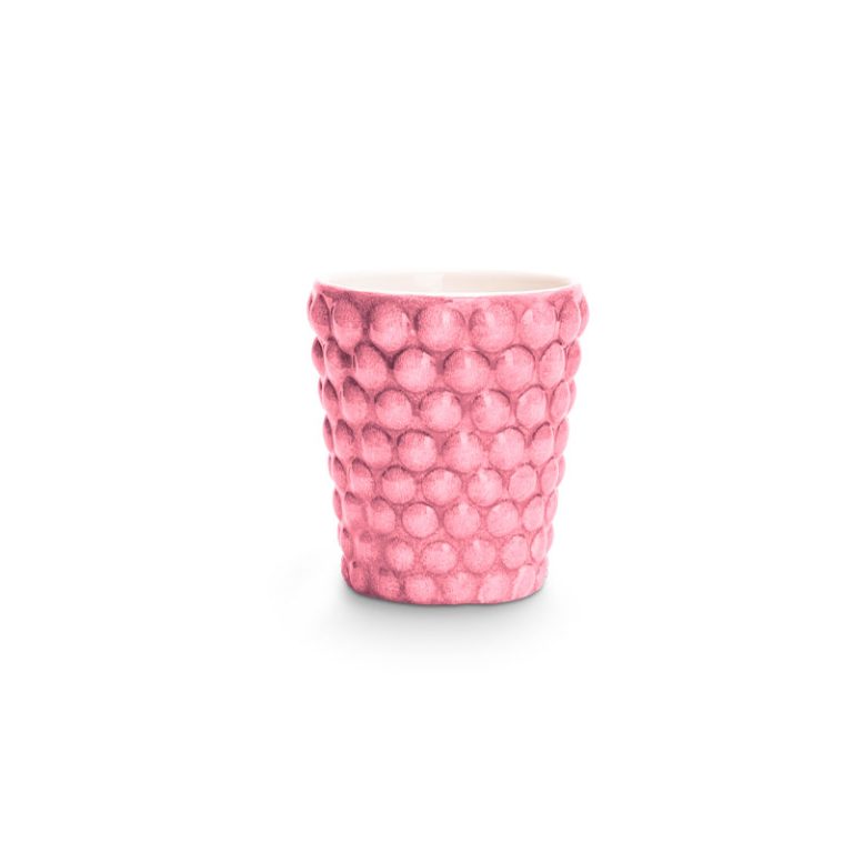 Bubbles kopp uten hank i rosa fra Mateus