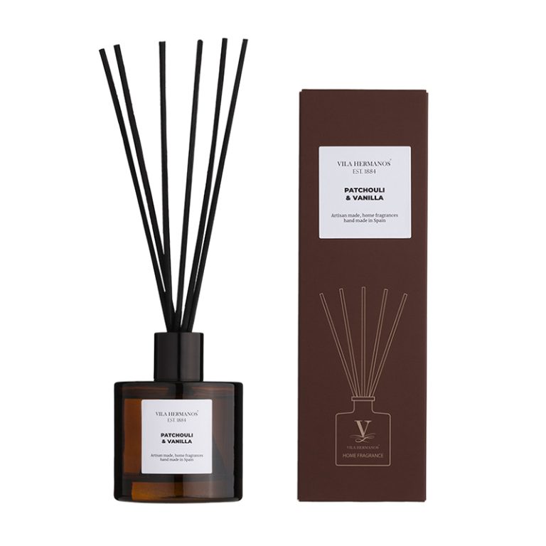 Vila Hermanos-Patchouli & Vanilla-diffuser-duftpinner-et hjem