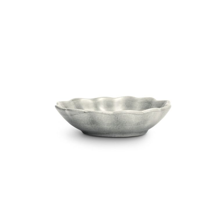 oyster bolle i 18x16 cm i grått fra mateus