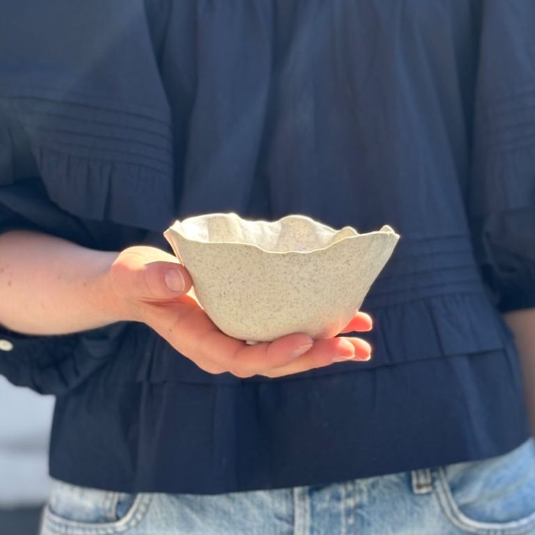 Clair skål 15 cm I beige fra olsson og jensen