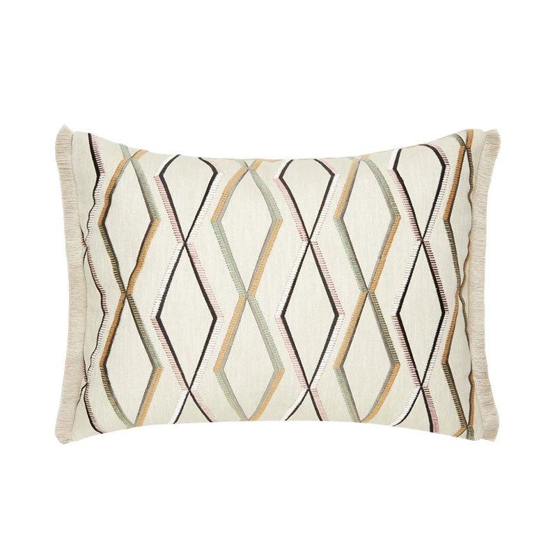 trevenna olive pyntepute med broderier fra designers guild