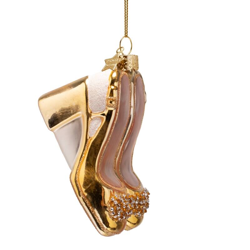 Juleornament | Gull pensko fra Vondels