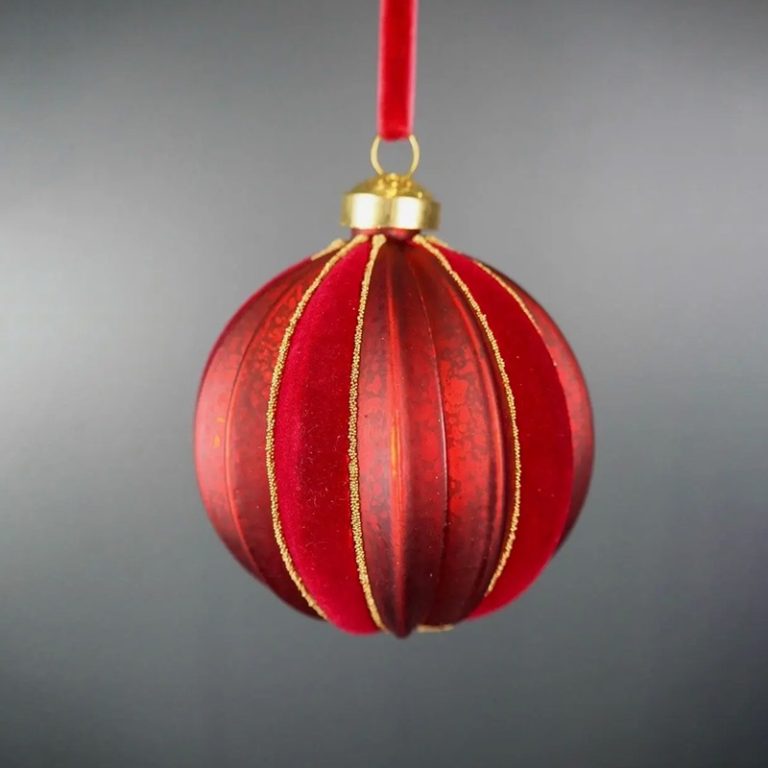 Juleornament | Rød ball fra Filipiniana