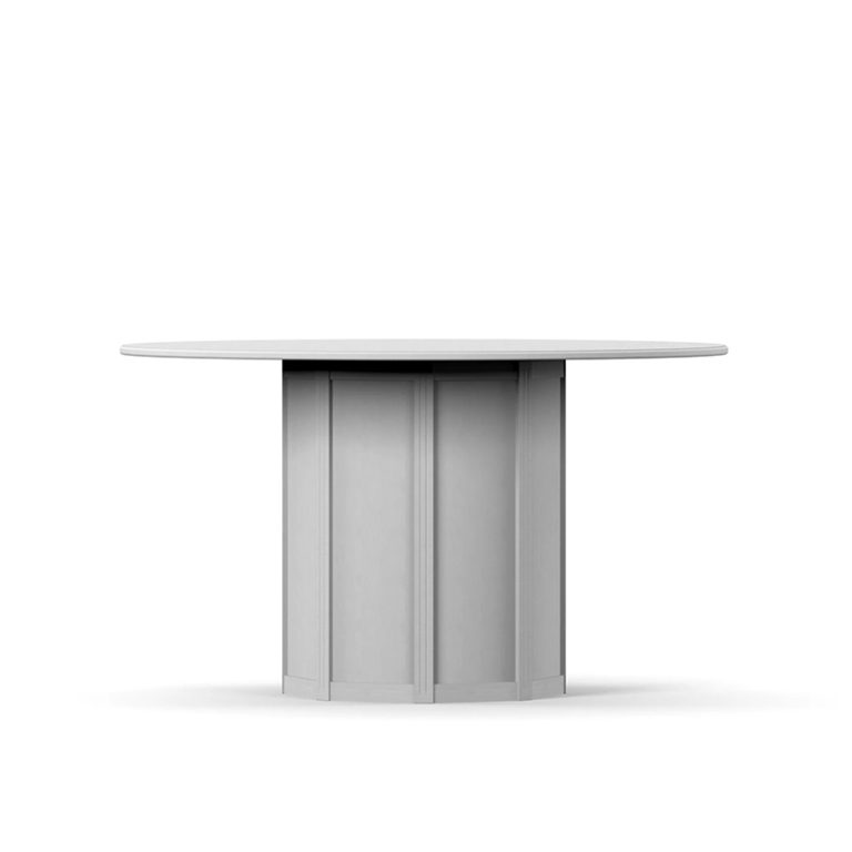 Stockholm 2.0 spisebord ø130-rundt spisebord-englesson-et hjem-hvitt