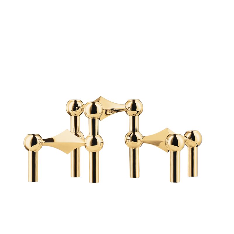 Stoff-nagel-brass-messing-3 pakke-lysestake-ethjem-et-hjem