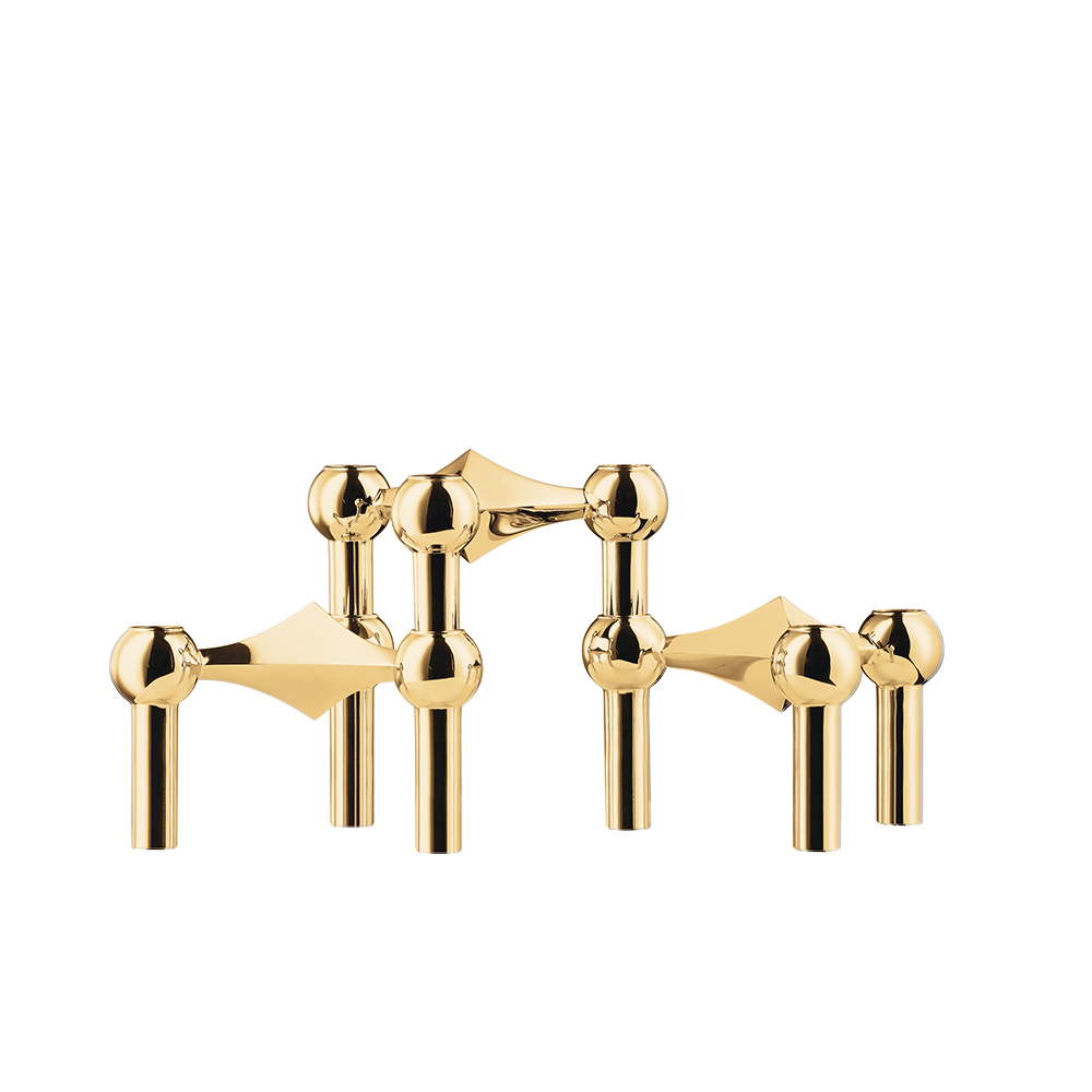 Stoff-nagel-brass-messing-3 pakke-lysestake-ethjem-et-hjem