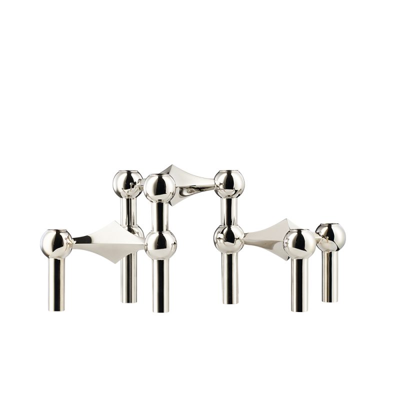 Stoff-nagel-krom-chrome-3 pakke-lysestake-ethjem-et-hjem