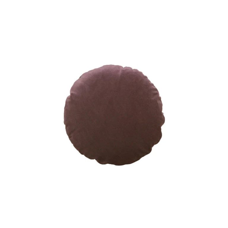 Christina Lundsteen-Basic rund pute-ø45-prune farge-et hjem