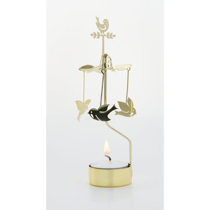 Englespill med fulger i gull fra Jette Frölich