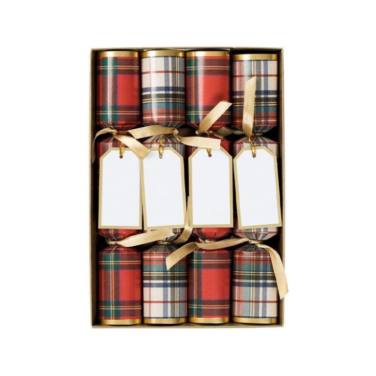 Smellbonbon stewert tartan fra Caspari