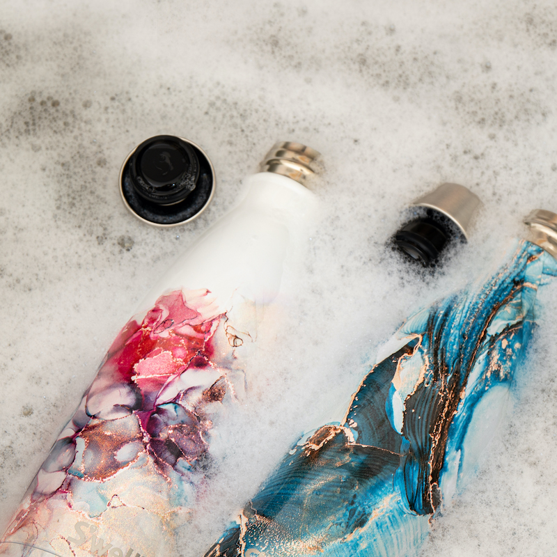 S’well Drikkeflaske 500ml. i farge Rose Marble