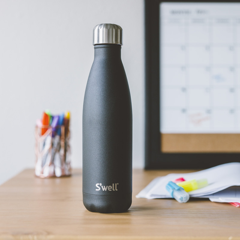 S’well Drikkeflaske 500ml. i farge Onyx