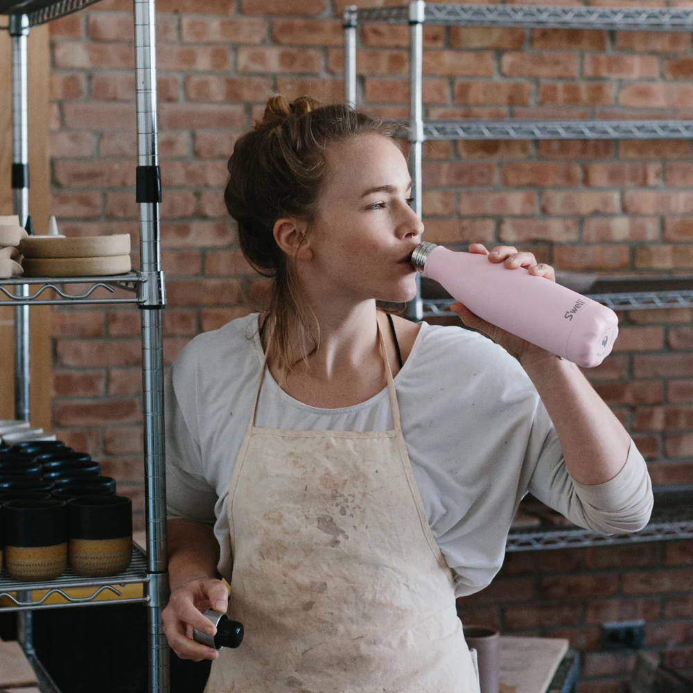 S’well Drikkeflaske 500ml. i farge Pink Topaz