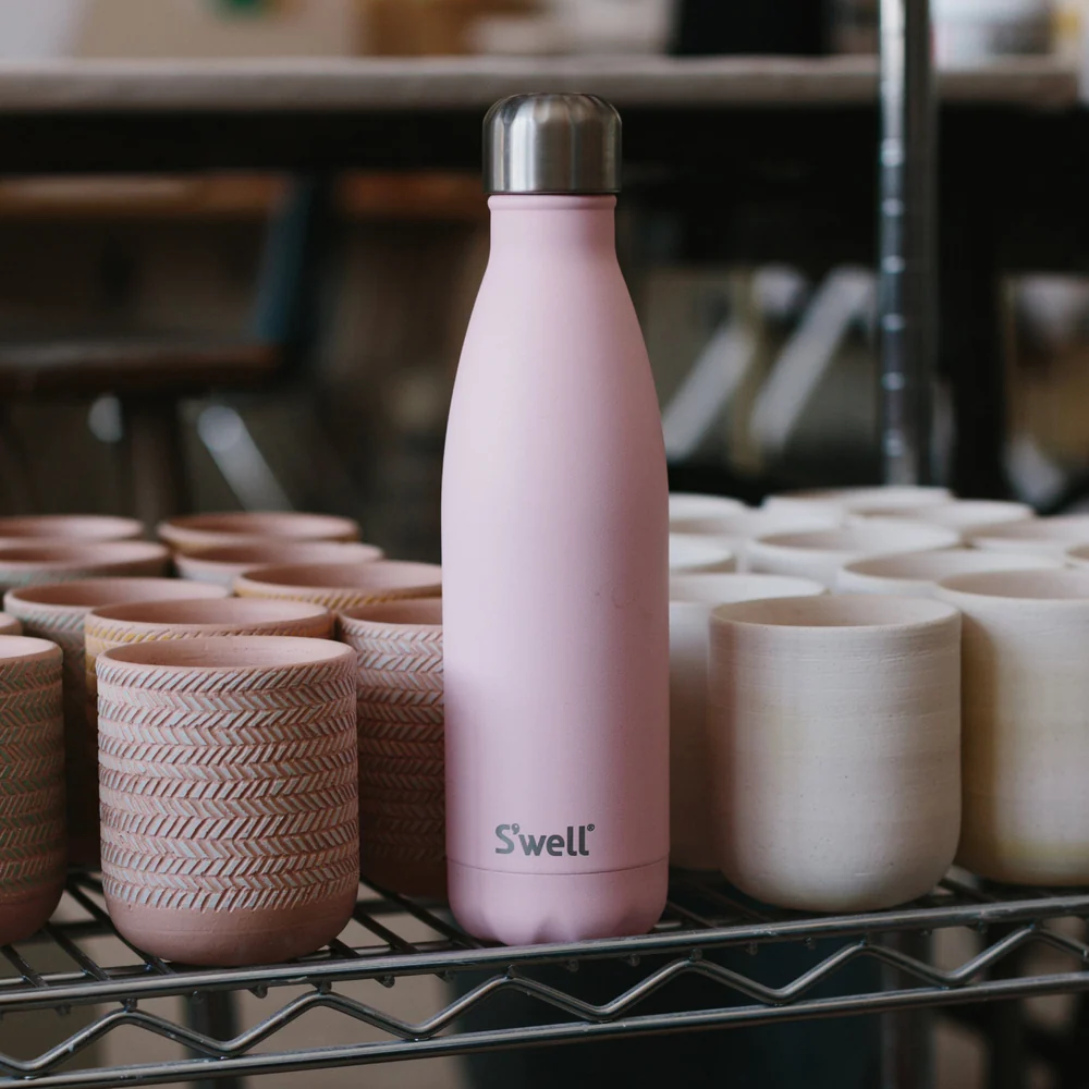 S’well Drikkeflaske 500ml. i farge Pink Topaz