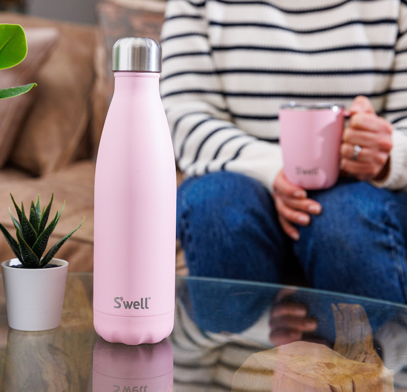 S’well Drikkeflaske 500ml. i farge Pink Topaz