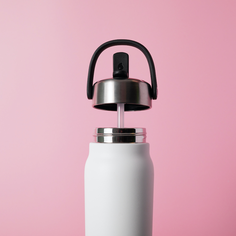 S’well Explorer drikkeflaske med sugerør 700ml. i farge Moonston